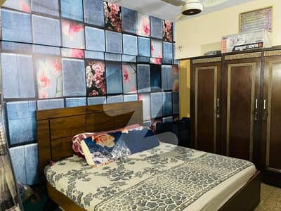 1ST FLOOR TWO SIDE CORNER 2 BED DD AYAZ APARTMENT GULSHAN E IQBAL BLOCK 2