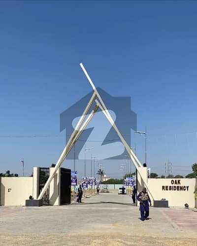 120 Yard Residential Plot For Sale In Oak Residency, Malir