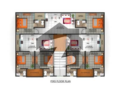 First Floor West Open Rafi Bunglows Malir City Apartment
