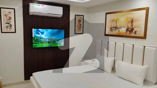 one bed fully furnished apartment available for sale on prime location in reasonable price