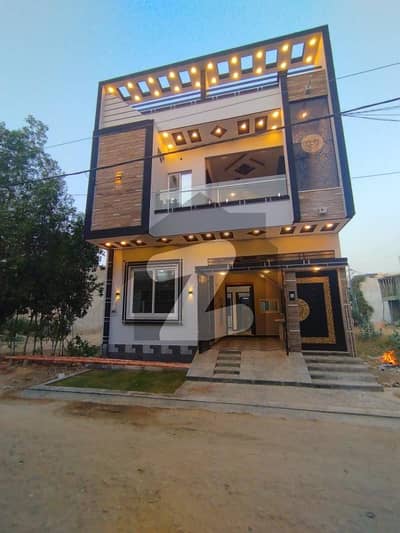 This Property Direct From Owner.   120 Yards Brand New House West Open 30 feet Road G+1 available for sale in Sector Q Gulshan e Maymar Karachi