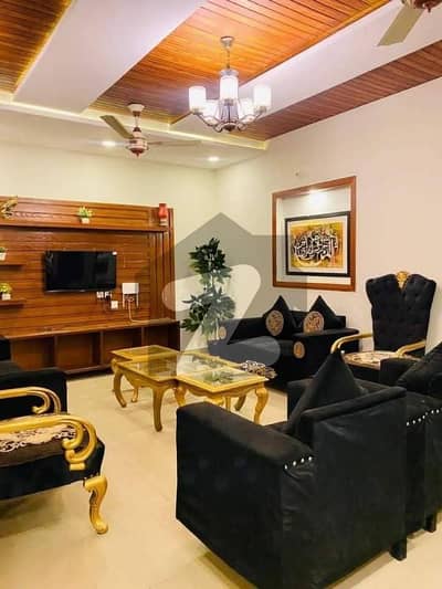 14 Marla Brand New Tiles Flooring Luxury Full Furnished Ground Portion Available Rent In G 13