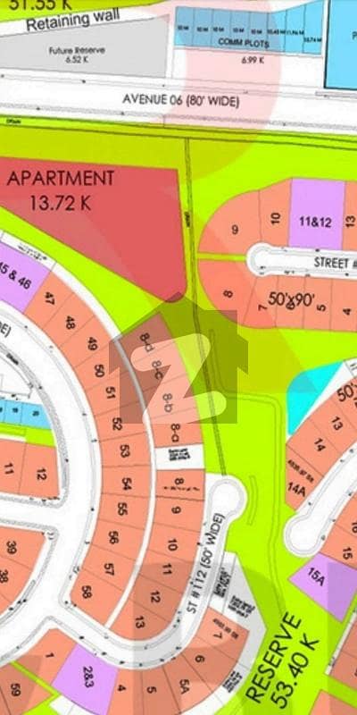 1 Kanal Pair Plot for Sale in DHA Phase 3 Islamabad Sector B, Plot 10 , 11 | Prime Location (Very Reasonable Price)
