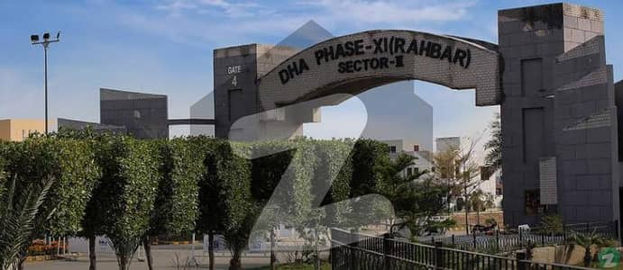 10 MARLA CORNER FACING PARK RESIDENTIAL POSSESSION PLOT FOR SALE IN DHA 11 RAHBAR BLOCK A SECTOR 1