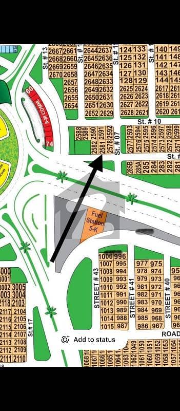 DHA Multan sector X 1 kanal 300ft facing residential plot near to Park, Masjid and commercial.