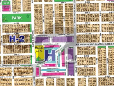 Prime Location Plot In Sector H Kanal With 65 Ft Road And Ideal For Living &Amp; Investment