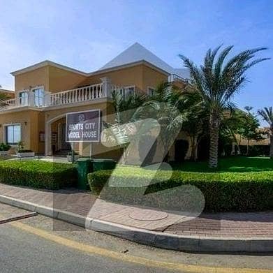 350 Square Yard 4 Bed DD Lounge Sports Villas With 100 Square Yard Back Yard LAWN At LOWEST RATE Of MARKET