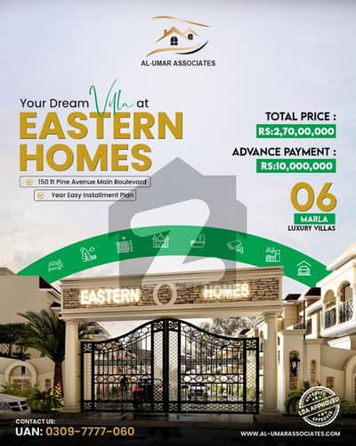 ایل ڈی اے ایوینیو لاہور میں 5 کمروں کا 6 مرلہ مکان 2.7 کروڑ میں برائے فروخت۔