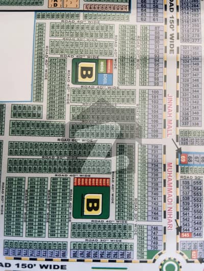 10 Marla residential plot ideal location of jubilee town