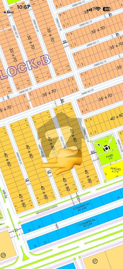 Faisal Hills Block B 14 marla Ideal Location Plot For sale