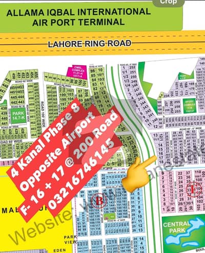 4 Kanal (2+2) Pair Plots + Main 200' Road + Single Owner
