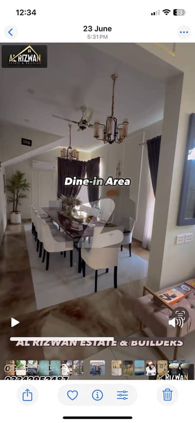 پاک آئیڈل کوآپریٹو ہاؤسنگ سوسائٹی کراچی میں 6 کمروں کا 2 کنال مکان 15.9 کروڑ میں برائے فروخت۔