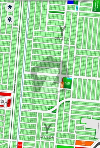 10 Marla Plot for Sale in Phase 7 Prime Location