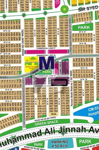 8 Marla Commercial Plot For Sale