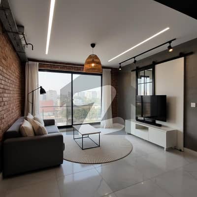 One Bed Furnished Flat Original Pictures Original Price 100% Hot Location