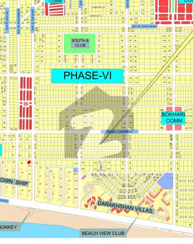Beautiful 333 Yards Plot At One Of The Cream Location Of Dha Phase 6
