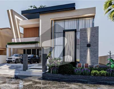 1 Kanal Modern Design Gray Structure House For Sale  DHA MULTAN sector U