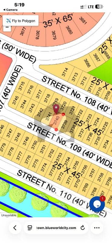 5 Marla Down Town Sector A Blue world city islamabad