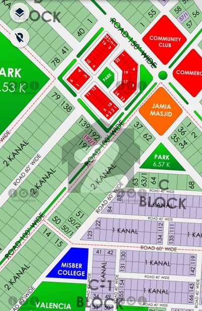 2 kanal Plot for sale in Valencia Town 2 kanal Plot for sale in Valencia Town