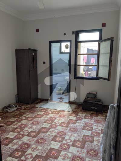 4 Bed Lounge First floor leased single belt flat for sale in Karachi university society