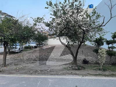 Prime Location 10 Marla Corner Residential Plot Available For Sale In Tulip Block Park View City Lahore
