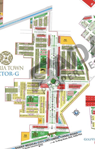 Plot# xyz ,sarwar block commercial investor price deal 5 marla plot