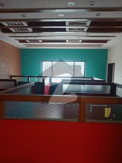 Gulberg Prime Location Four Kanal Commercial Property Is Available On Rent.