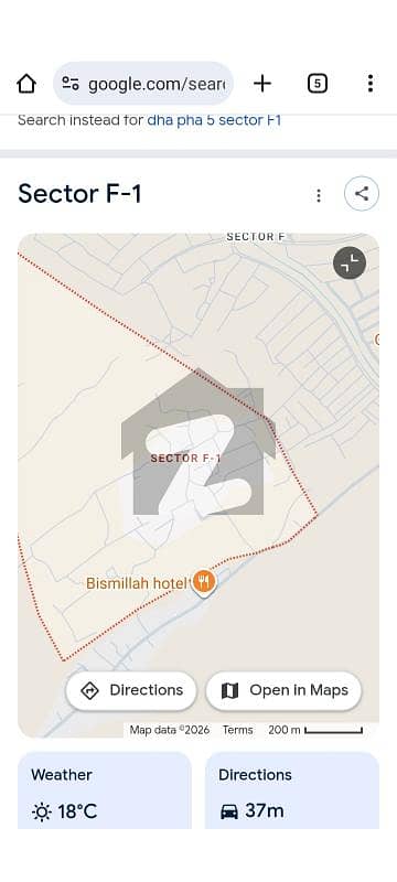 ADC plot for sale in DHA 5