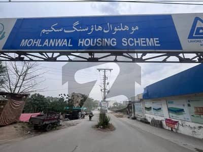 On Excellent Location Residential Plot For sale In Beautiful Mohlanwal Scheme