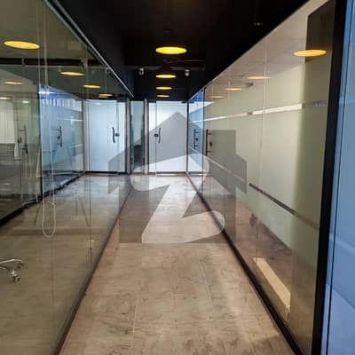 Fully Furnished 4000 Square Feet Jinnah Avenue Corporate Office Available In Blue Area For Rent