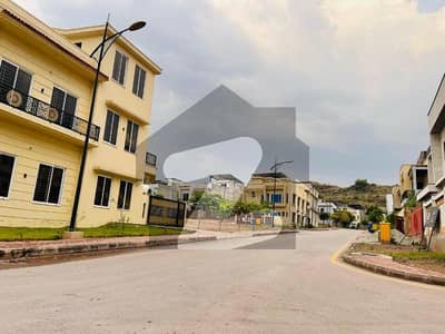 10Marla ideal location back open plot with stunning hills view