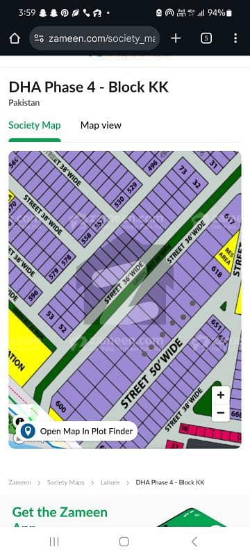 Set of 6 Kanal Plots Side by Side Top Location Plot No- 621- 622 - 623- 624- 625 And 626 Block KK Phase 4 DHA Lahore For Urgent Sale