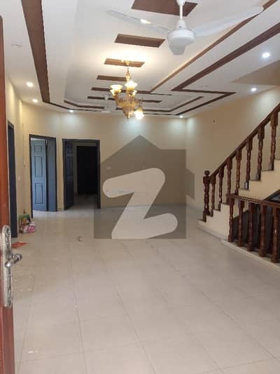 Beautiful Ground Portion Available For Rent In F11 3bedroom With Attached Bathroom Drawing Dining TV Lounge Kitchen Servant quarter separate Gate