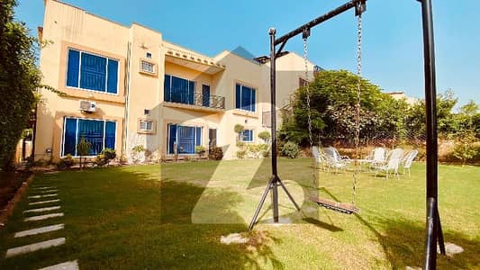 Elegant Designer house with 15 marla extra land furnished lawn/park