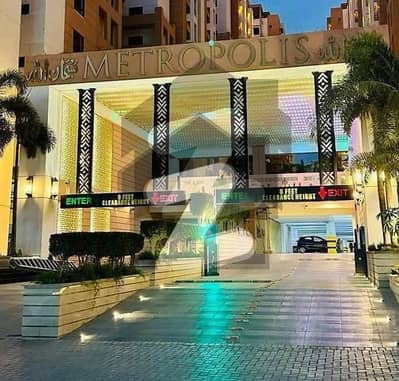 میٹروپولِز ریزیڈینسی جناح ایونیو,کراچی میں 3 کمروں کا 11 مرلہ فلیٹ 3.15 کروڑ میں برائے فروخت۔