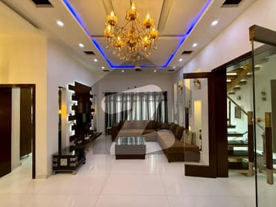 MIAN BROTHERS OFFER DEFENCE TOP LOCATED LUXURY 10 MARLA SEMI FURNISHED HOUSE WITH FULL BASEMENT SPECIOUS 5 BEDROOMS FOR SALE ALMOST FINAL 6,88,00,000 {ORIGINAL PICTURES}