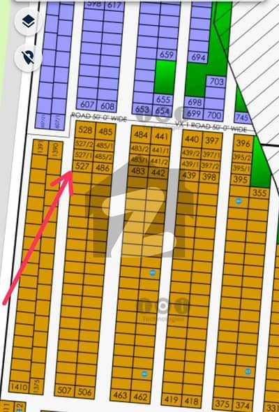 Prime 1 Kanal Residential Pair Plot for Sale DHA Phase 7, W Block