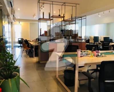 FURNISHED 4800 sqfts office available for rent