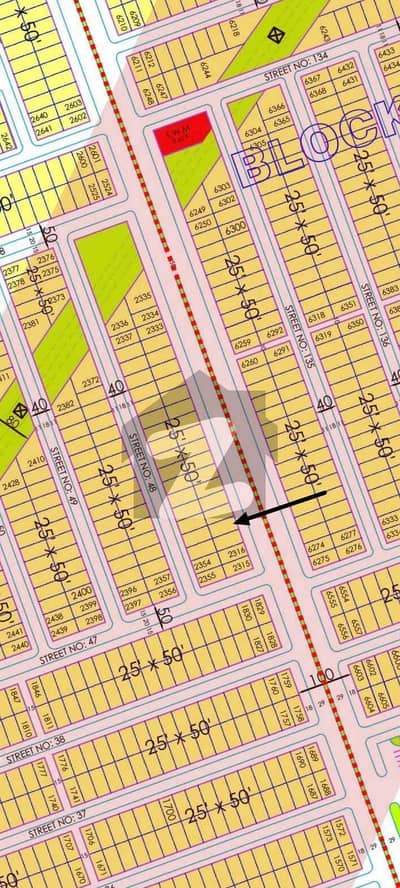 5 marla main double road plot for sale in block c faisal hills