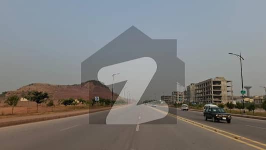 10Marla ideal location solid land back open plot with stunning hills view