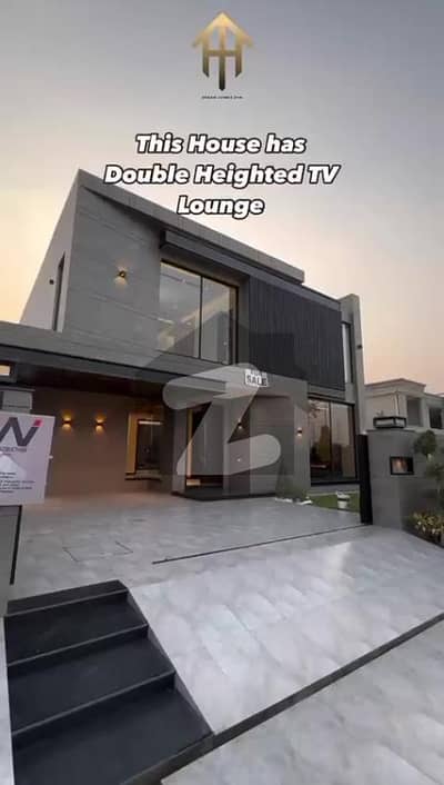 1 Kanal Brand New Modern Design Lavish House For Sale In DHA | For Discounted Price And Original Pictures Download The App "Signature Lands".