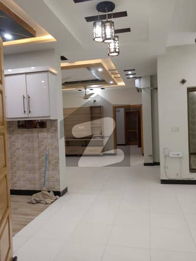 F-11 Beautiful New Tiles Flooring 1side Open Basement For Rent 3 Bedroom With Attached Bathroom Drawing Dining TV Lounge Kitchen