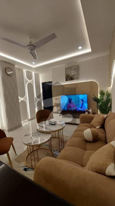 One Bed Furnished Apartment Available For Rent At   Zameen Opal 5th Floor