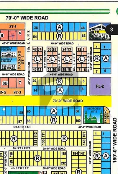 گلشنِ معمار - سیکٹر کیو گلشنِ معمار,گداپ ٹاؤن,کراچی میں 3 مرلہ رہائشی پلاٹ 70.0 لاکھ میں برائے فروخت۔