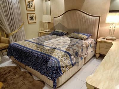 One Bed Apparent Full Furnished For Rent Sector D Bahria Town Lahore