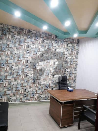 semi furnished office for rent in gulberg liberty market lahore