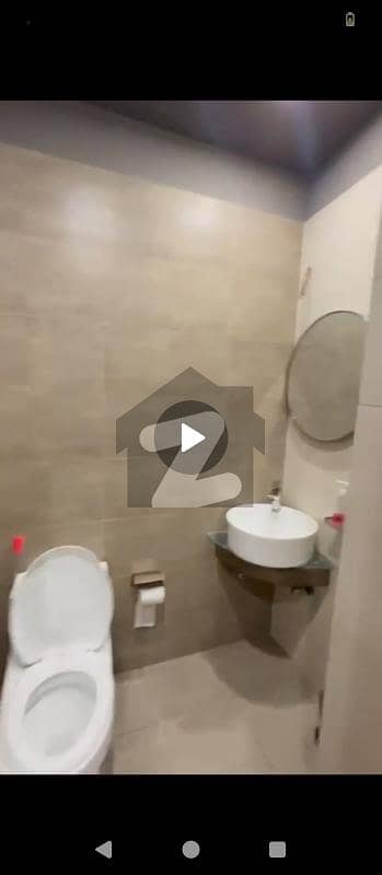 one bed 1st floor flat available for rent in topcity main kanwarmoiz block fully furnished