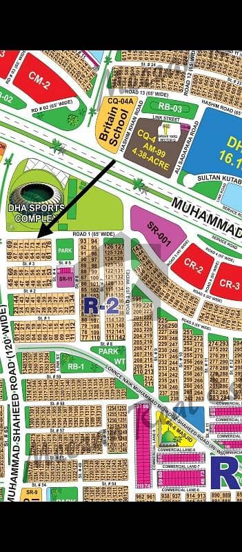 DHA Multan sector R 1 kanal sports Complex & 65ft road facing residential plot near to park, Masjid and commercial. Very close to 300ft and 120ft road. DHA Multan sector R 1 kanal sports Complex & 65ft road facing residential plot near to park, Masjid and commercial. Very close to 300ft and 120ft road.