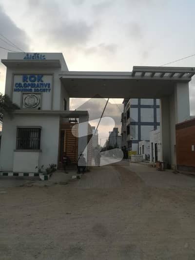 Corner 120 Sq Yd Plot ROK Society Scheme 33 Karachi