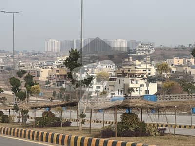 Top Height of DHA5 Boulevard Corner Plot